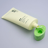 Tubo ovalado cosmético OEM100ML-120ML para crema de ojos, cuidado de la piel, lavado de cara y tubo exprimidor de protector solar con tapa de rosca