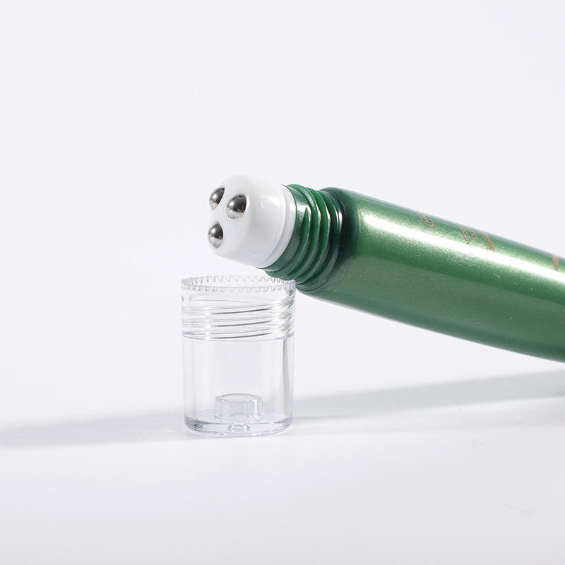 Tubo cosmético suave personalizado de la loción del apretón PE con los tubos de empaquetado del suero del ojo del aceite esencial de la bola de rodillo del masaje