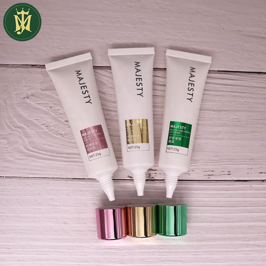 Envases de tubos cosméticos de plástico personalizados de fábrica de 15ML-45ML para crema para ojos, loción de protección solar, fabricación de tubos vacíos de esencia