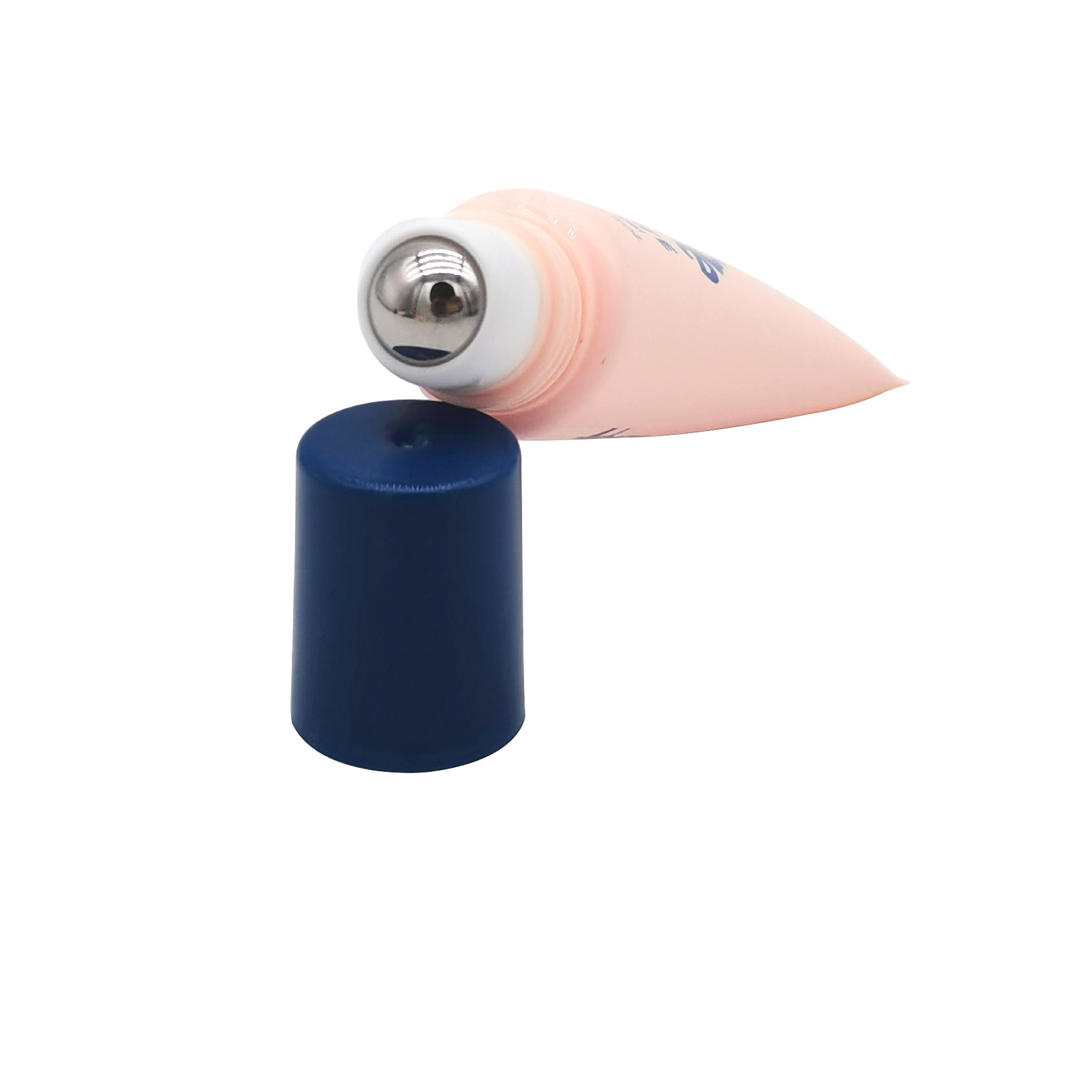 Tubos de brillo de labios cosméticos vacíos de diseño personalizado, embalaje de bolas de rodillo de metal para bálsamo labial, cuidado de labios, crema para ojos, uso de maquillaje