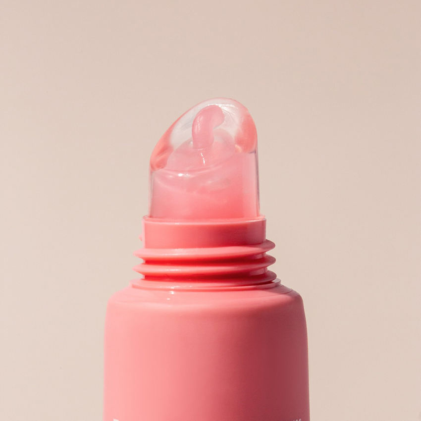 Vacío claro, brillo de labios de empuje, tubos para apretar, bálsamo, envases de brillo de labios, Mini tubo suave para paquete cosmético
