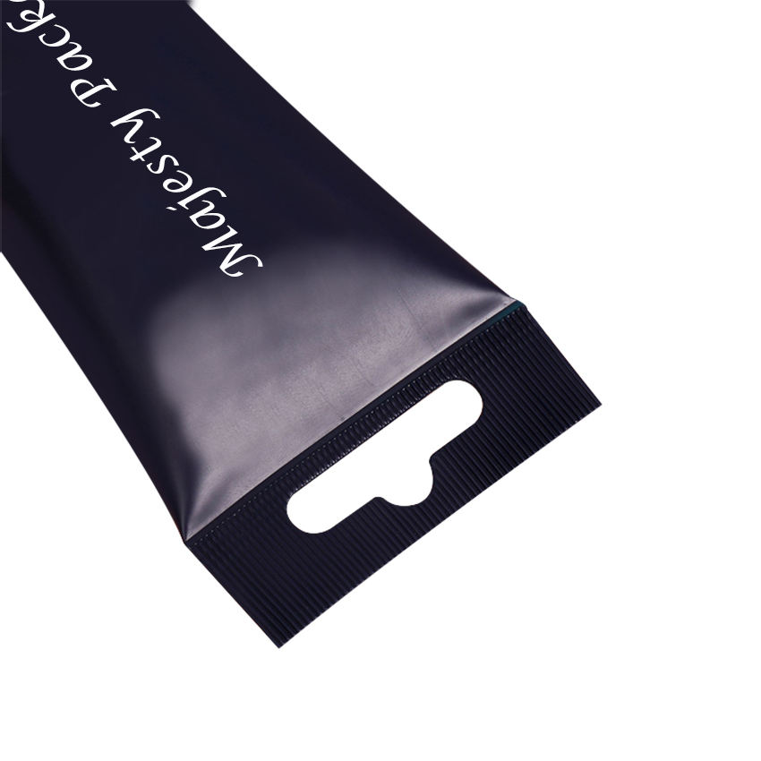 Logotipo personalizado ABL PBL tubo de PE suave embalaje cosmético tubos vacíos para apretar con orificio de avión producto facial embalaje cosmético PE