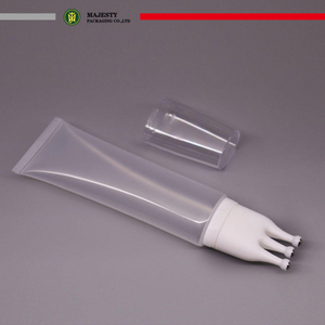 Tubo de embalaje cosmético del tubo inoxidable del masaje de la bola del OEM 3 para el empaquetado del cuidado del cuero cabelludo del cuidado personal