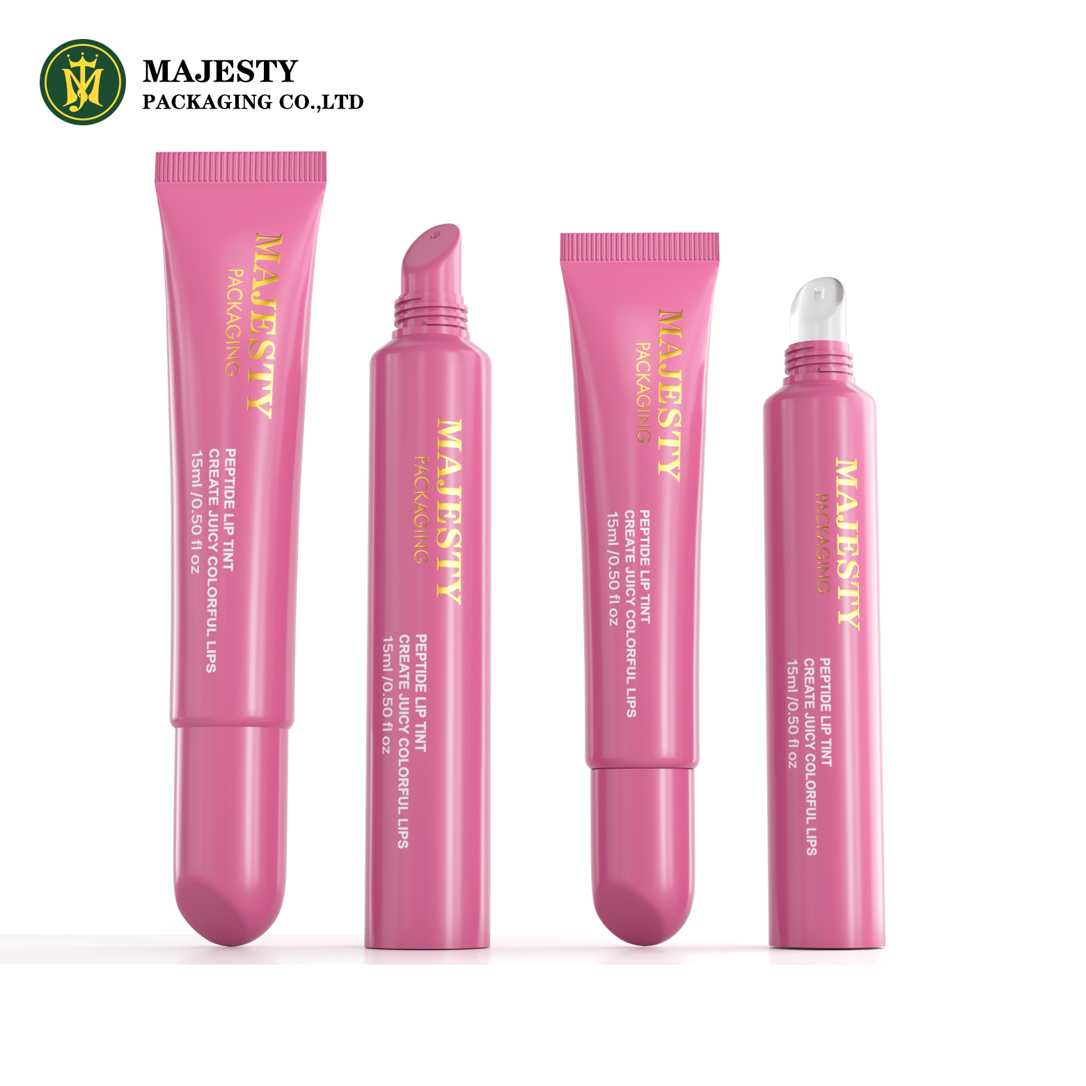 ODM/OEM personalizable completamente diámetro de tubo 16 + 19 para lápiz labial