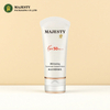 Embalaje de tubo cosmético de plástico de plástico personalizado de fábrica para protector solar con tapa de doble capa acrílica