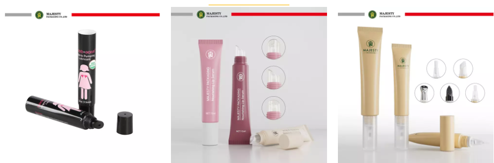 tubos de brillo de labios
