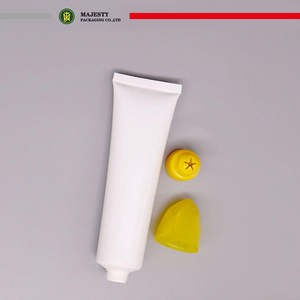 Sofisticado diseño de flores, tubo con tapa de plástico de 60-150ml, crema corporal única en forma de helado, humectante para manos, uso cosmético