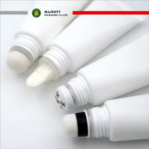 Tubo de crema exprimidor cosmético multifunción personalizado para lavado de cara y crema para ojos cepillo de silicona rodillo bola embalaje de plástico