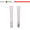 Tubo de plástico cosmético, aplicador de cerámica o aleación de Zinc, tubo de compresión suave para crema de ojos, tubo de embalaje para el cuidado de la piel