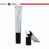 Tubo de lápiz labial vacío ABL PBL, láser plateado personalizado, 19mm de diámetro, 10 ~ 30ml de capacidad, aplicador de cerámica, tapón de rosca, crema