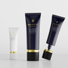 Tubo de crema para ojos vacío de plástico suave de lujo OEM, 30ml-60ml, líquido de base y tubo cosmético de embalaje de protector solar