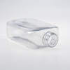 Bomba de Gel de ducha vacía de 150ml y 300ml, botella de plástico HDPE, embalaje cuadrado plano, botellas de champú y acondicionador para cabello