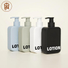 Bomba de Gel de ducha vacía de 150ml y 300ml, botella de plástico HDPE, embalaje cuadrado plano, botellas de champú y acondicionador para cabello