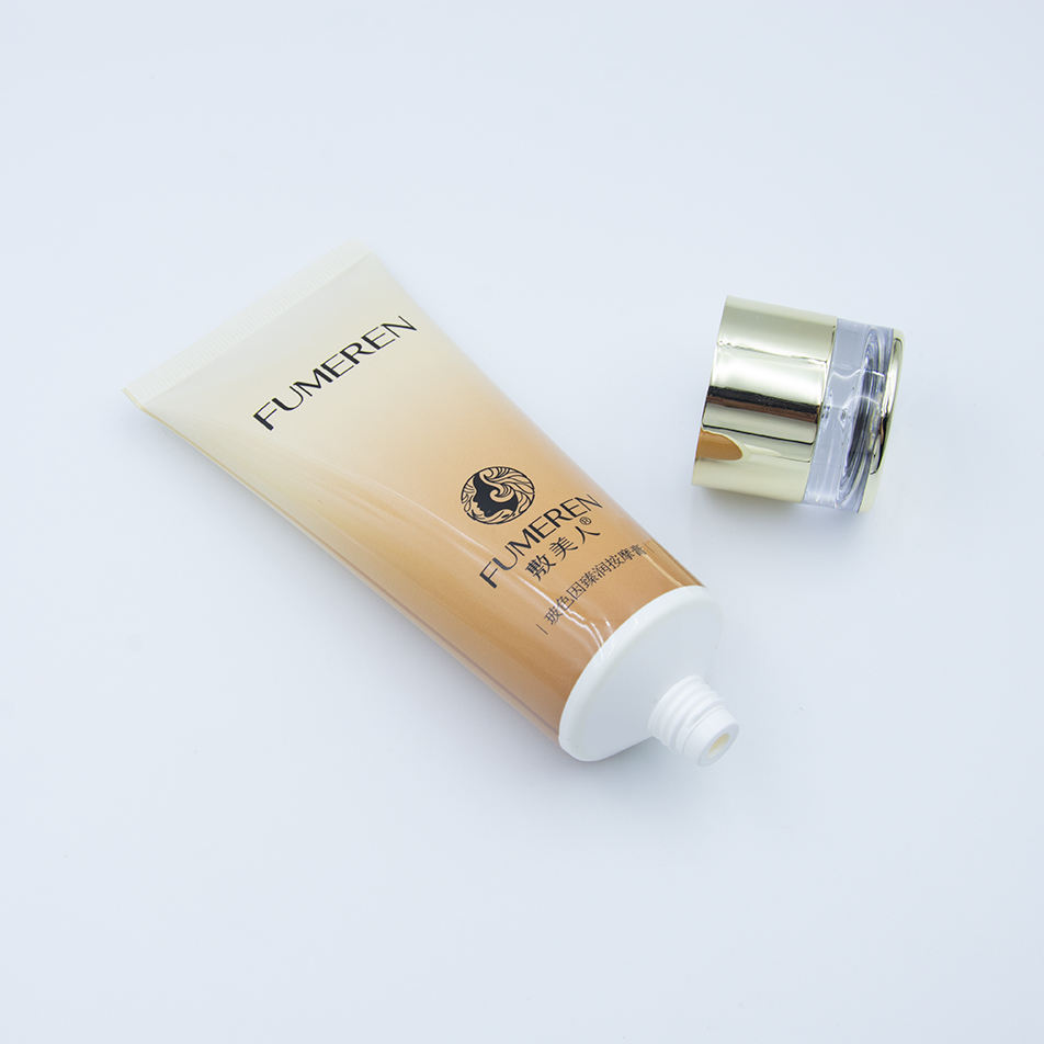 Embalaje de tubo de plástico vacío personalizado, crema BB, cuidado de la piel, loción facial, cosméticos, logotipo impreso, incluye champú protector solar
