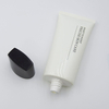 Tubo exprimidor de plástico suave para crema para ojos, limpiador, protector solar, diseño con tapa abatible para el cuidado de la piel