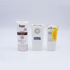 Venta al por mayor de crema BB personalizada, crema de protección solar, cuidado de la piel, embalaje de envases de tubos plásticos cosméticos vacíos para apretar