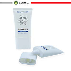 Venta al por mayor de crema BB personalizada, crema de protección solar, cuidado de la piel, embalaje de envases de tubos plásticos cosméticos vacíos para apretar