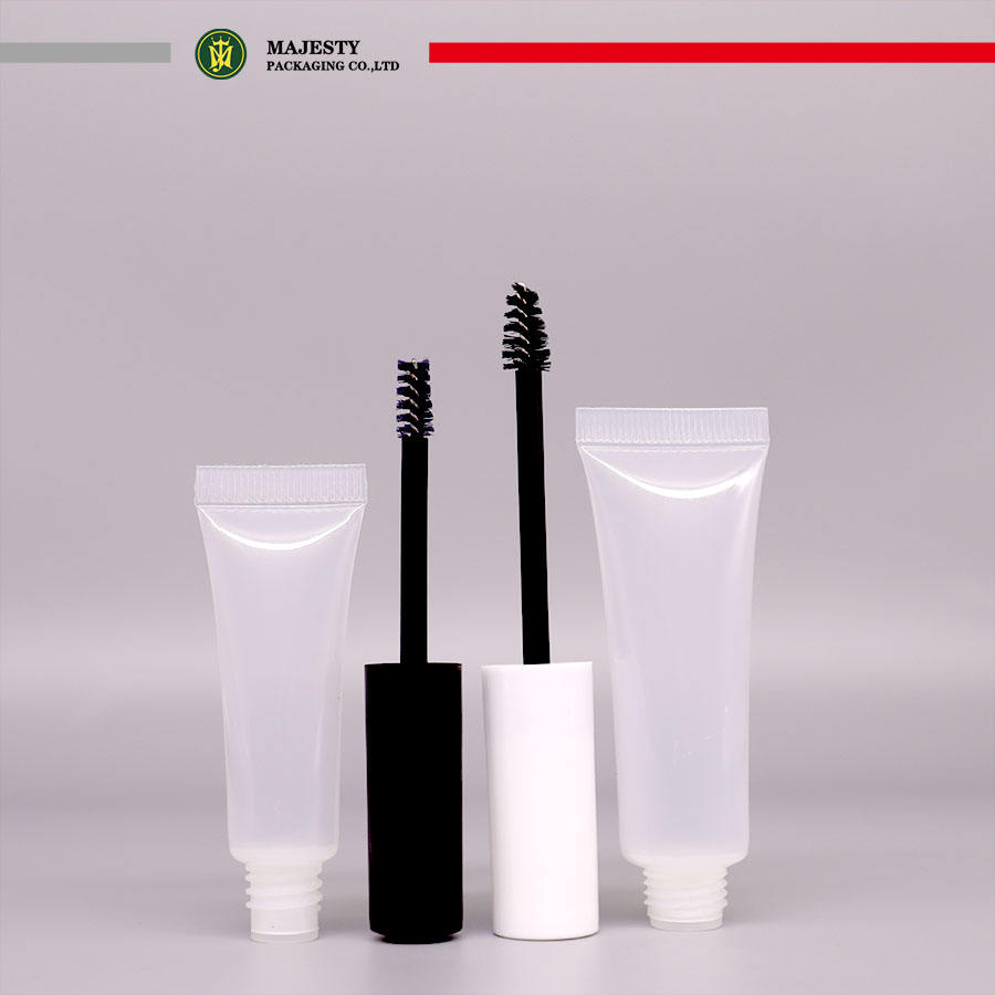 Tubo de plástico, embalaje de maquillaje cosmético, tubo de rímel, diseño totalmente personalizable y logotipo, embalaje de plástico, pequeño volumen, 10-30ml