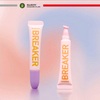 Lápiz labial vacío, contenedor de tubo de bálsamo labial, tubo de maquillaje cosmético de plástico, embalaje de forma redonda, tubo de plástico de 10ml, 20ml y 30ml personalizado