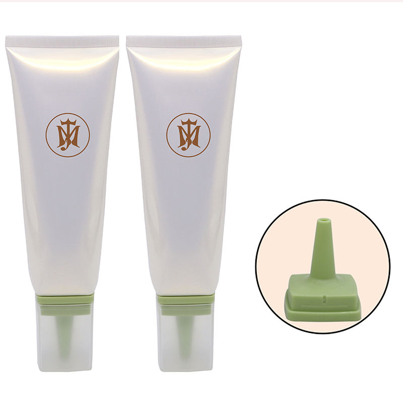 Tubos plásticos del apretón del PE de la boca larga del OEM para los tubos plásticos de empaquetado del acondicionador del gel del cabello del champú