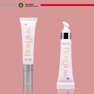 Aplicador de masaje de cerámica con embalaje de crema reparadora de ojos, logotipo privado personalizado, con superficie de estampado en caliente de impresión Offset