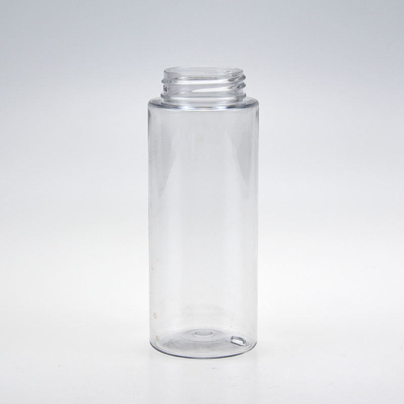 Vacío vacío 100ml 200ml botella de plástico de tóner de piel personalizada botella de plástico de bomba de removedor de esmalte de uñas líquido cosmético vacío