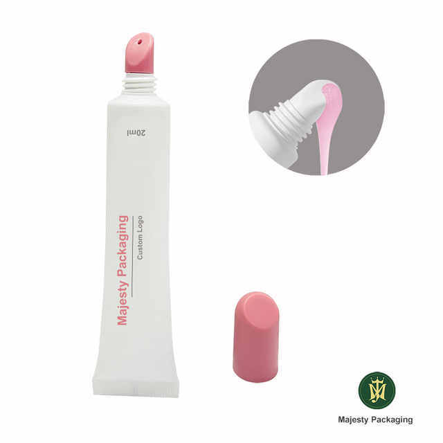 10ml 15ml Vacío claro brillo de labios de empuje tubos para apretar bálsamo contenedores de brillo de labios Mini tubo suave para tubo de embalaje cosmético