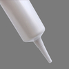 Tubo de plástico OEM PE con boquilla larga para sellador acrílico de masilla, relleno de calafateo de silicona pintable para reparación de paredes y ventanas
