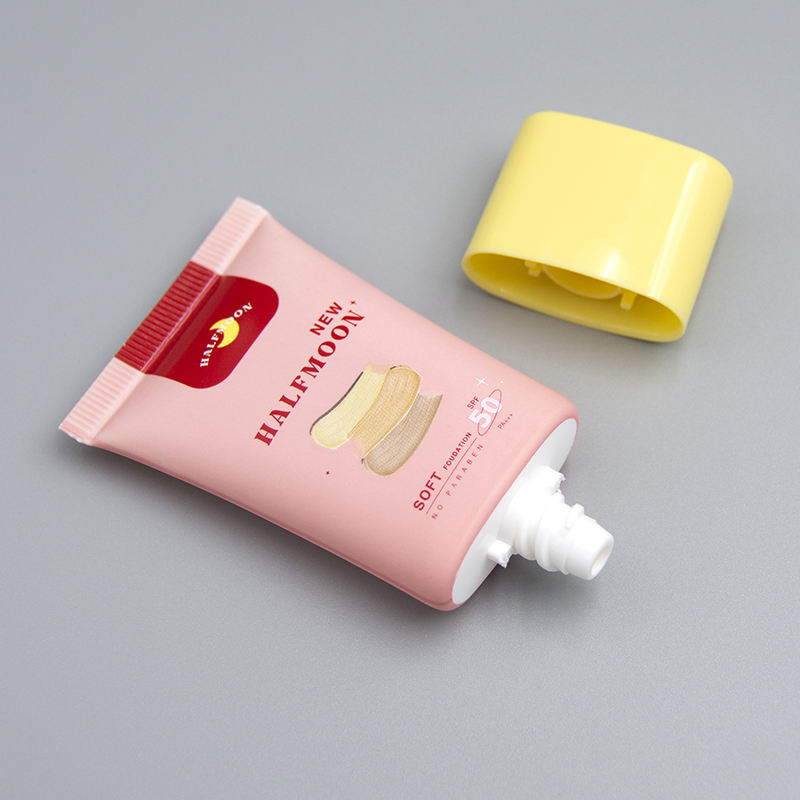 Logotipo personalizado Mini Squeeze Cosmetic Tubo de plástico vacío 30 ml de capacidad Cuidado de la piel facial Crema para base de manos Crema solar