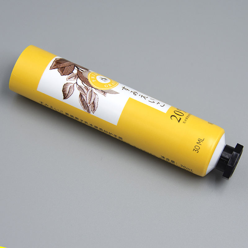 Tubos de papel de aluminio personalizados de 20g-100g para envases cosméticos suaves de crema de manos para limpiador facial con protección solar