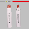 Embalaje cosmético de crema de plástico vacío ovalado de masaje de silicona con tubos de compresión de función especial