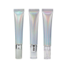 Tubo de crema para ojos con aplicador de masaje de astilla de metal 10 ml 25 ml 30 ml Tubo suave de plástico de aluminio ABL