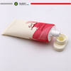 Tubos de PE planos ovalados personalizados, envases de plástico vacíos para protector solar, crema de base BB, crema de manos, crema facial con tapa de rosca