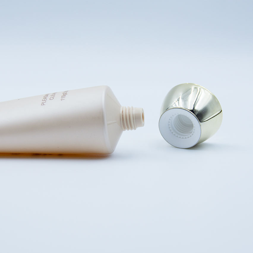 Loción en crema para el cuidado de la piel personalizada, tubo de plástico suave para apretar, limpiador Facial, tubos de embalaje de cosméticos de plástico vacíos al por mayor