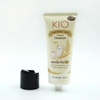 Etiquetado personalizado Tubos cosméticos de compresión suave, limpiador facial, tubo de embalaje de plástico con prensa, tapa abierta, embalaje para cuidado de la piel