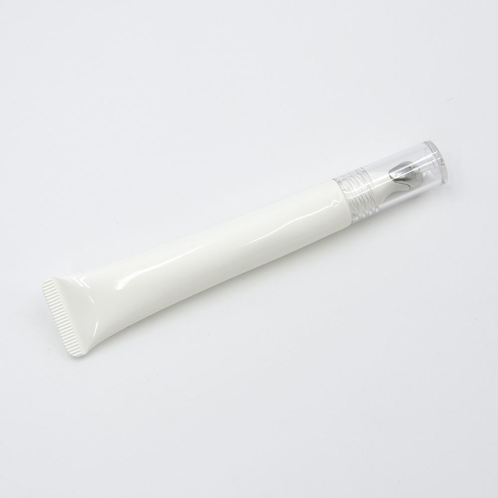 Tubo de embalaje OEM 10ml 15ml 20ml con cabezal aplicador vibratorio para crema de ojos, lápiz labial, protector solar y limpiador