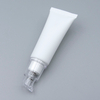 Tubo de PE exprimidor personalizado de 30ML, maquillaje vacío, crema BB, tubo de plástico cosmético, crema facial, bomba prensada, tubo cosmético de plástico suave