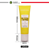 Rodillo de acero inoxidable personalizado, tubo suave para masaje facial, contenedor vacío para el cuerpo de la cara