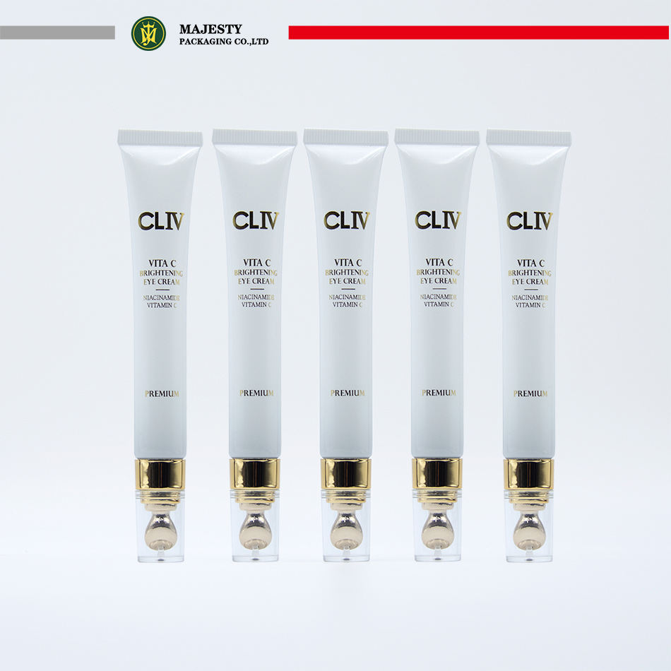 Tubo cosmético de plástico vacío personalizado, 10ml, 15ml, 20ml, crema de suero para ojos, envases de embalaje suaves para apretar, brillo de labios