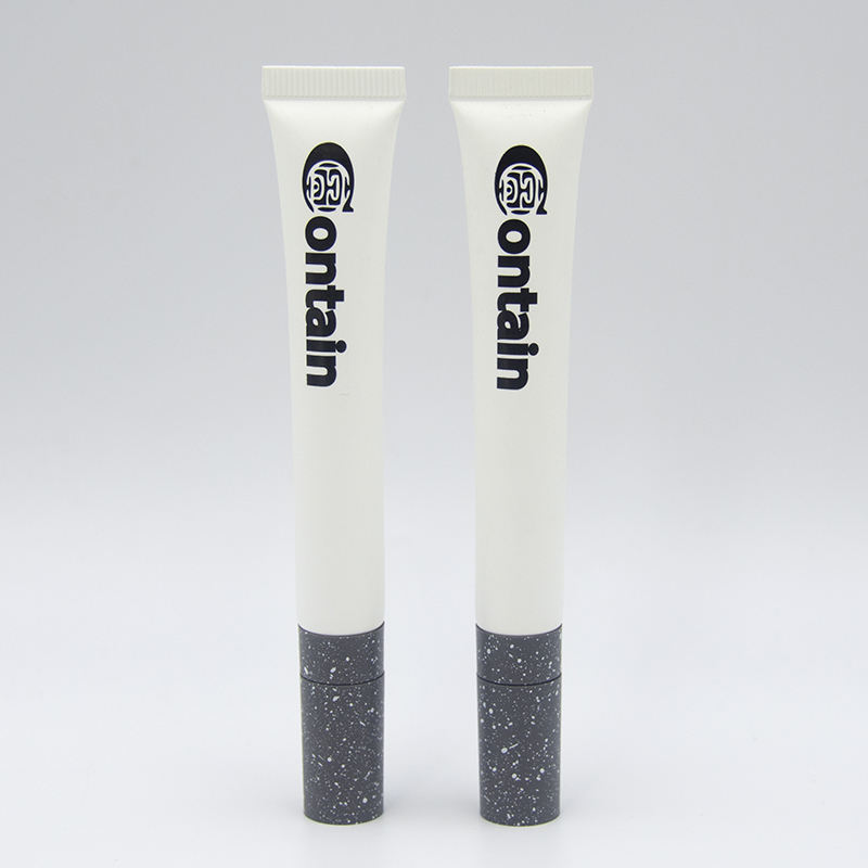 Gran oferta OEM, tubo de embalaje de 10ml, 15ml y 20ml con cabezal aplicador vibratorio para crema de ojos, lápiz labial, protector solar y limpiador
