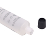 Tubos vacíos de plástico transparente OEM para crema de cuidado facial, crema de manos, pasta de dientes, protector solar, embalaje de champú con tapón de rosca