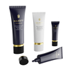 Tubo de crema para ojos vacío de plástico suave de lujo OEM, 30ml-60ml, líquido de base y tubo cosmético de embalaje de protector solar