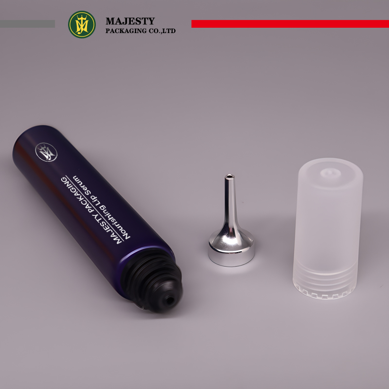 Aplicador de boquilla de crema para ojos personalizado, 16mm de diámetro, 5 ~ 15ml a 30ml de capacidad, tubo vacío para máscara de lápiz labial de Gel para ojos, Material PP