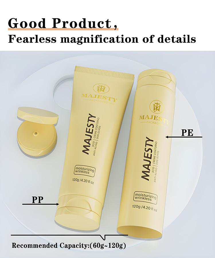Tubo vacío de crema CC.