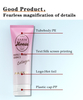 100 ml 150 ml Tubo de embalaje vacío Tubo de crema para carrocería de color rosa con tapa superior