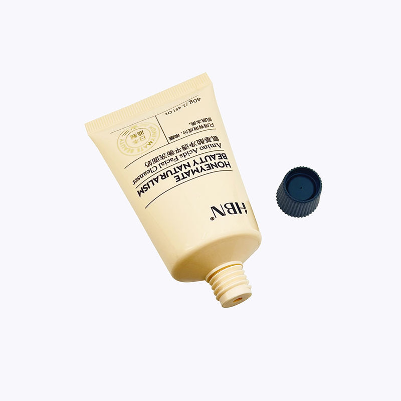 Tubo cosmético de plástico personalizado, cremas para el cuidado de la piel, contenedor de crema suave vacío, tapón de rosca, crema facial personalizada, loción base