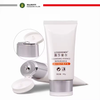 Tubo suave cosmético de plástico OEM ODM para embalaje de protección solar Tubo de embalaje de crema BB con embalaje de crema solar de forma ovalada