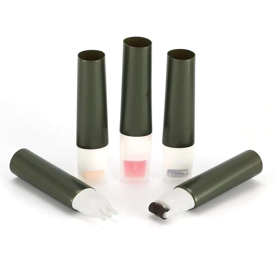 Tubo cosmético de plástico multiusos para crema facial, loción corporal, mascarilla, suero, embalaje de tubo cosmético, tubo ovalado de plástico ODM/OEM
