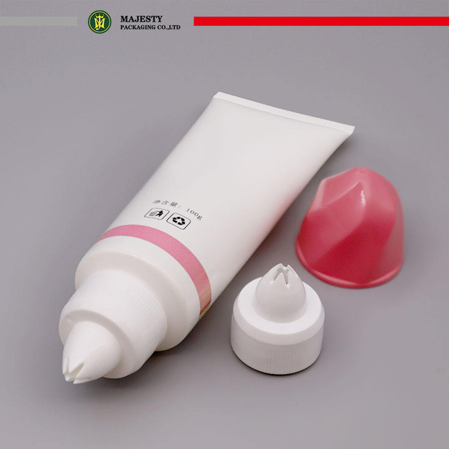 Tubo de plástico, tapa de flor de 60-150ml para crema de manos, crema facial y loción, embalaje de tubo de plástico vacío, embalaje cosmético