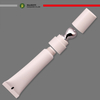 Tubo de crema para ojos, tubo de brillo de labios suave, aplicador de aleación de Zinc de 19mm de diámetro, tapa de rosca de 10 ~ 30ml de capacidad, se puede llenar desde la parte superior